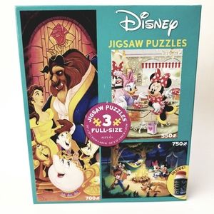 Disney Ceaco 3 in 1 Jigsaw Puzzles